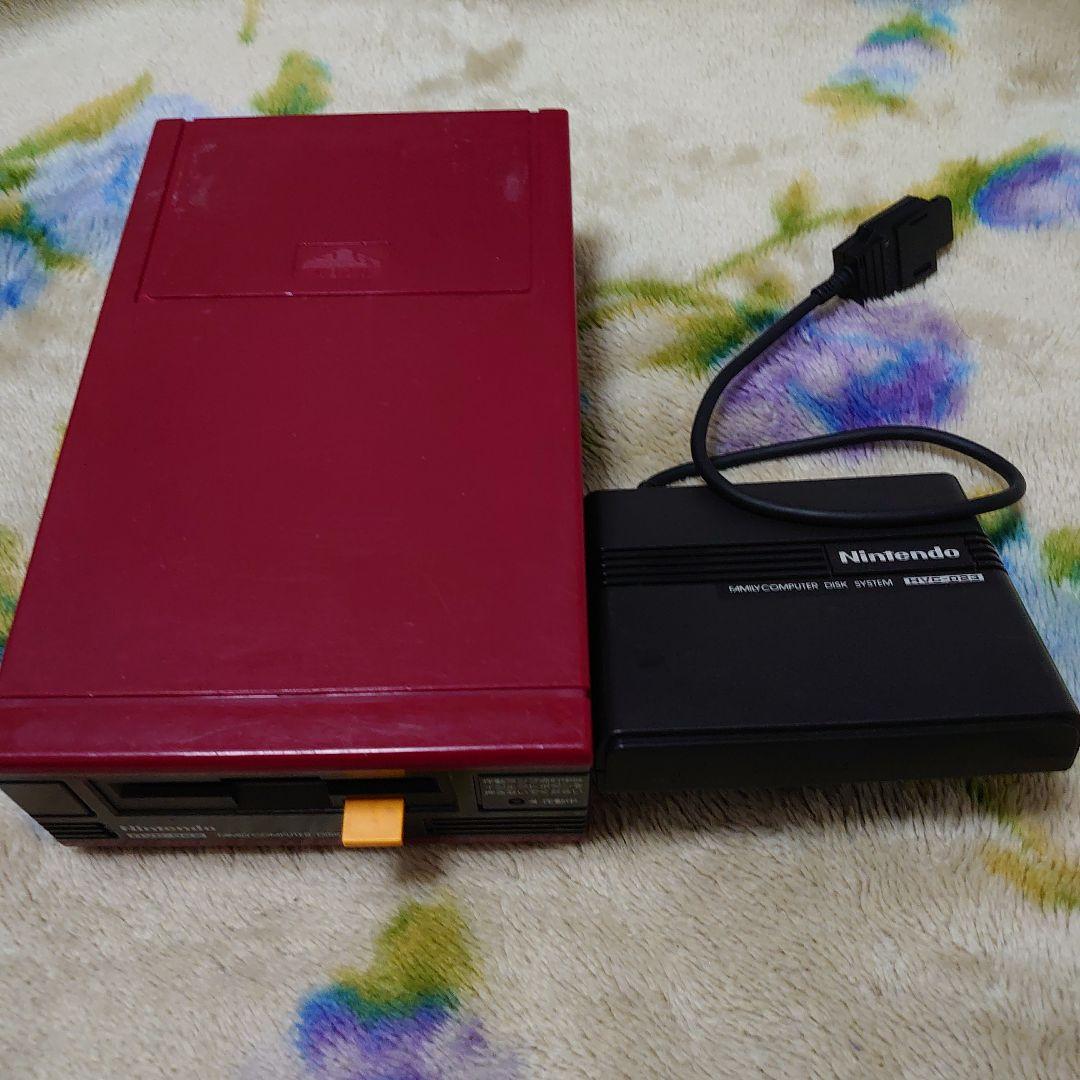 ジャンク品扱い　ファミコンディスクシステム欲張りセット！！　22本攻略本つき