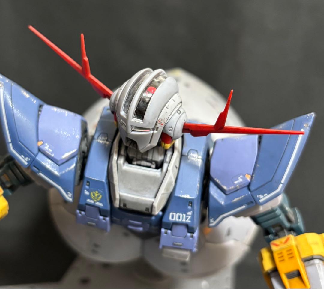 RGジオング完成品 （部分塗装・ウェザリング仕上げ）