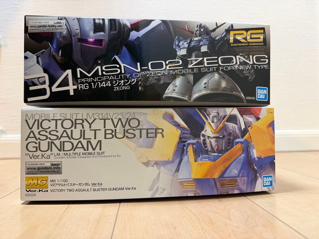 特限〜P還元中 V2アサルトバスター&ジオングセット