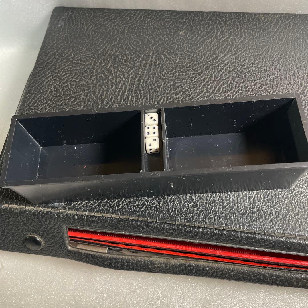 【真贋鑑定済・極上品】手彫り 牛骨 麻雀牌 背竹 時代物 骨牌 アンティーク