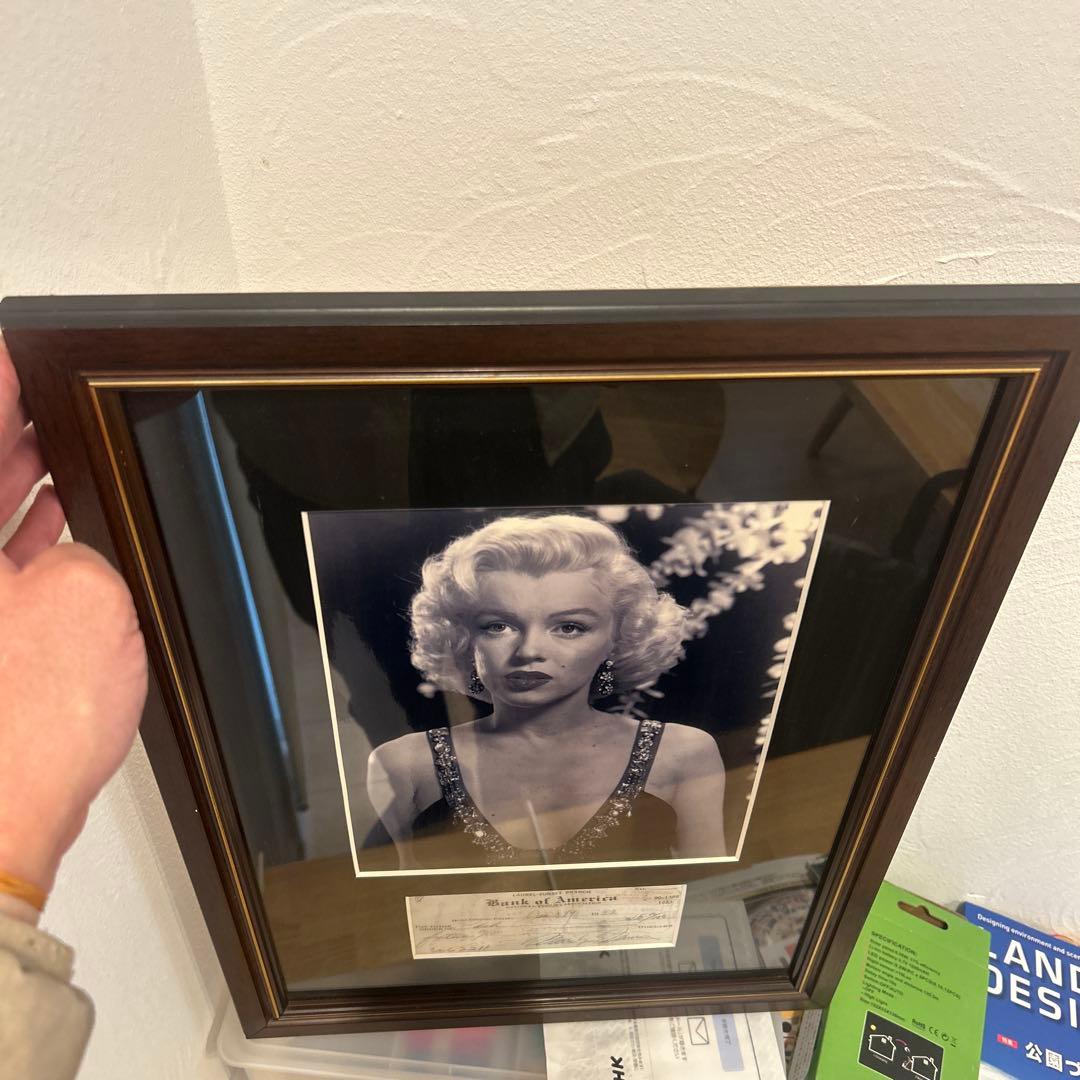 マリリン・モンロー 小切手 1952年　複製