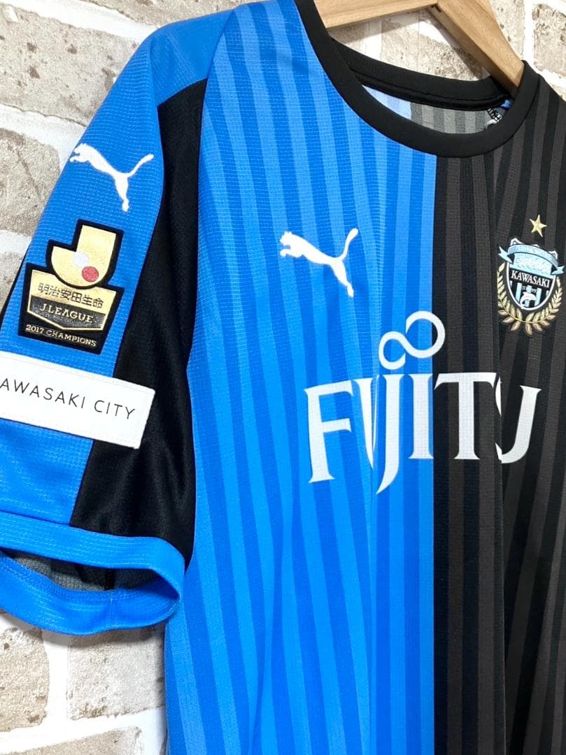 【早い者勝ち‼️】新品 川崎フロンターレ 半袖 ユニフォーム 2018 XL