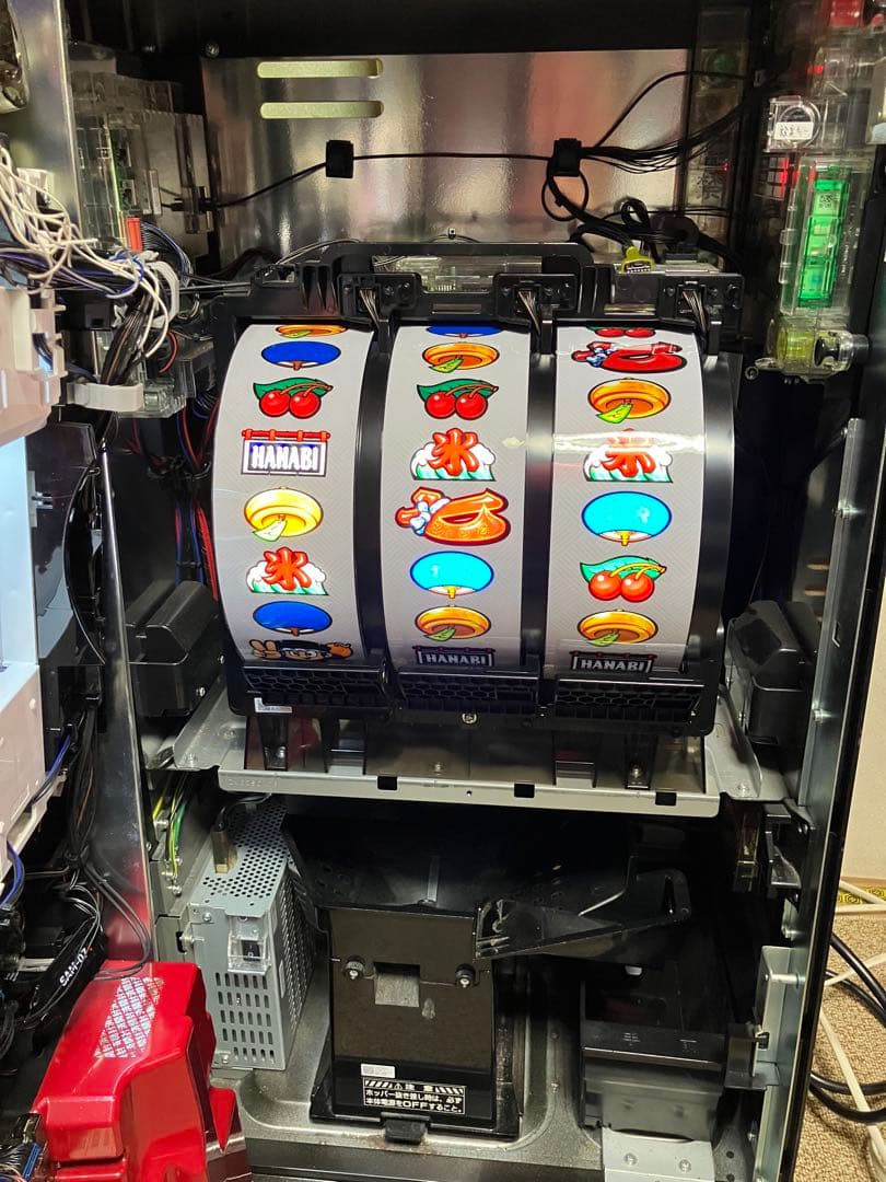 スロット実機 新ハナビ 不要機付き