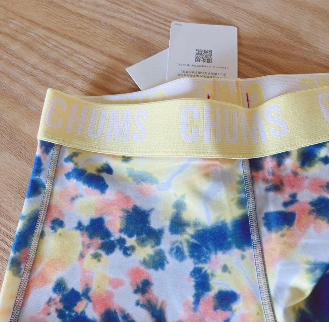 ワコール cw-x レギンス パンツ チャムスコラボ イエロー ブルー L 新品