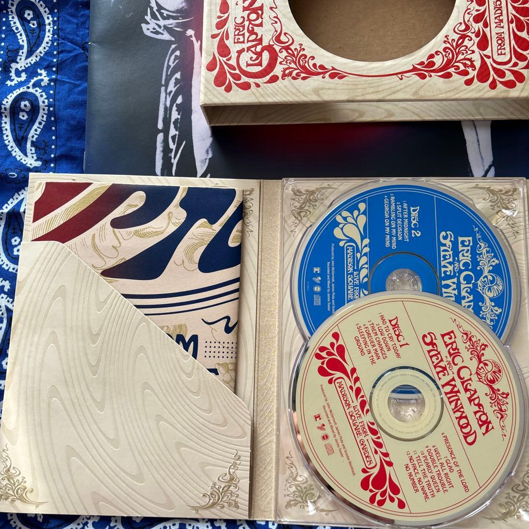 Eric Clapton & Steve Winwood Live CD・DVD