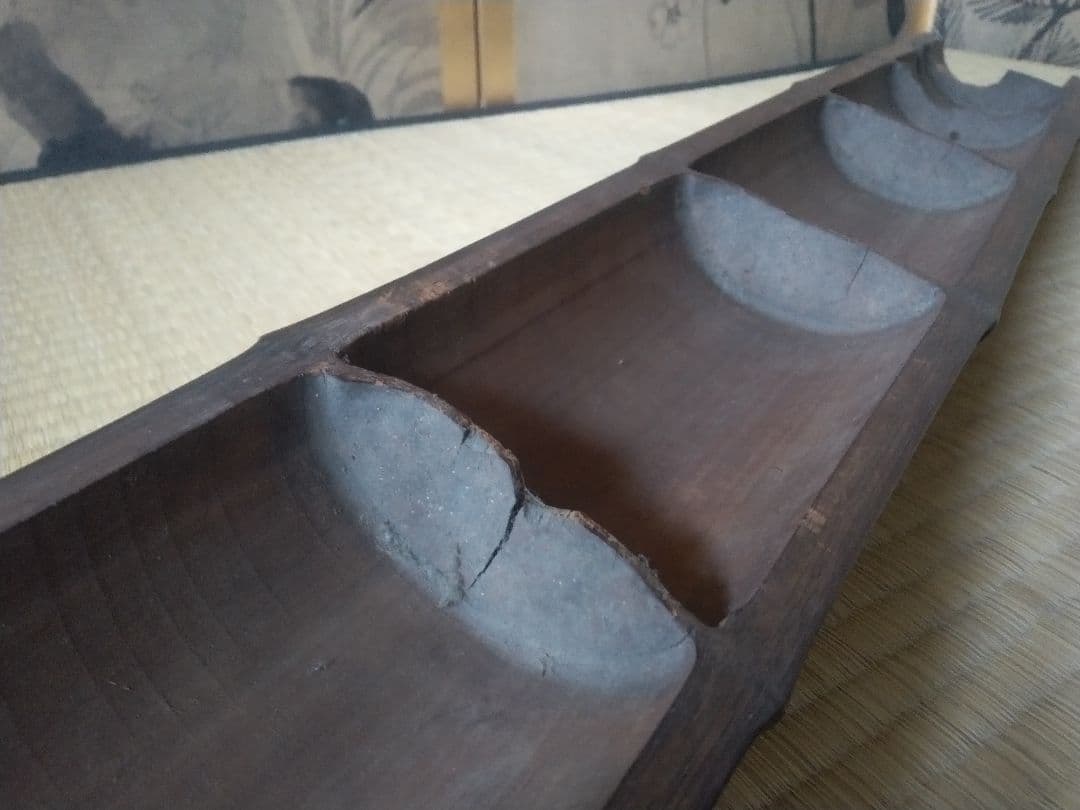 大田南畝　福禄寿題字竹額　蜀山人　狂歌師　べらぼう　骨董　茶道具　煎茶　文人掛け