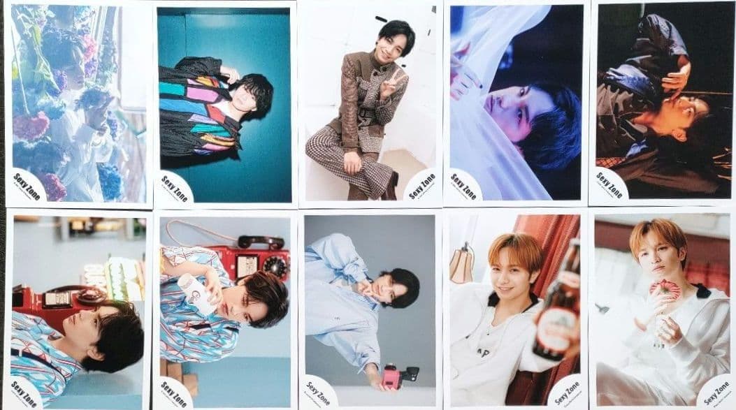 中島健人 Sexy Zone 公式写真 ソロ 混合 集合 フォトセット ①