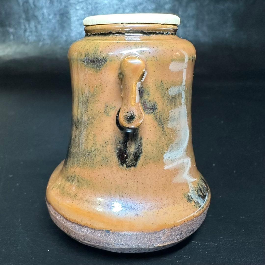 ★茶道具！古瀬戸 畠山肩衝写 茶入！本國寺切『笹田 仁史』作！共箱/仕覆/栞★