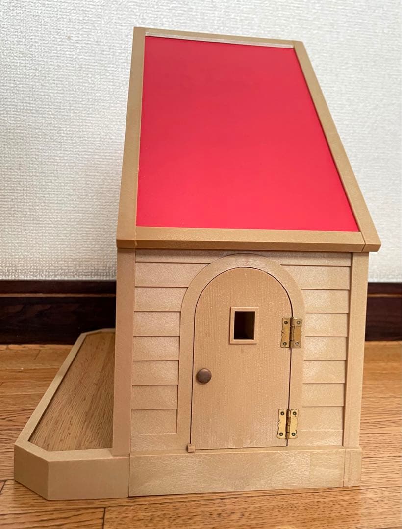 「シルバニアファミリー」初代 初期 赤い屋根のお家&小物セット　計32点