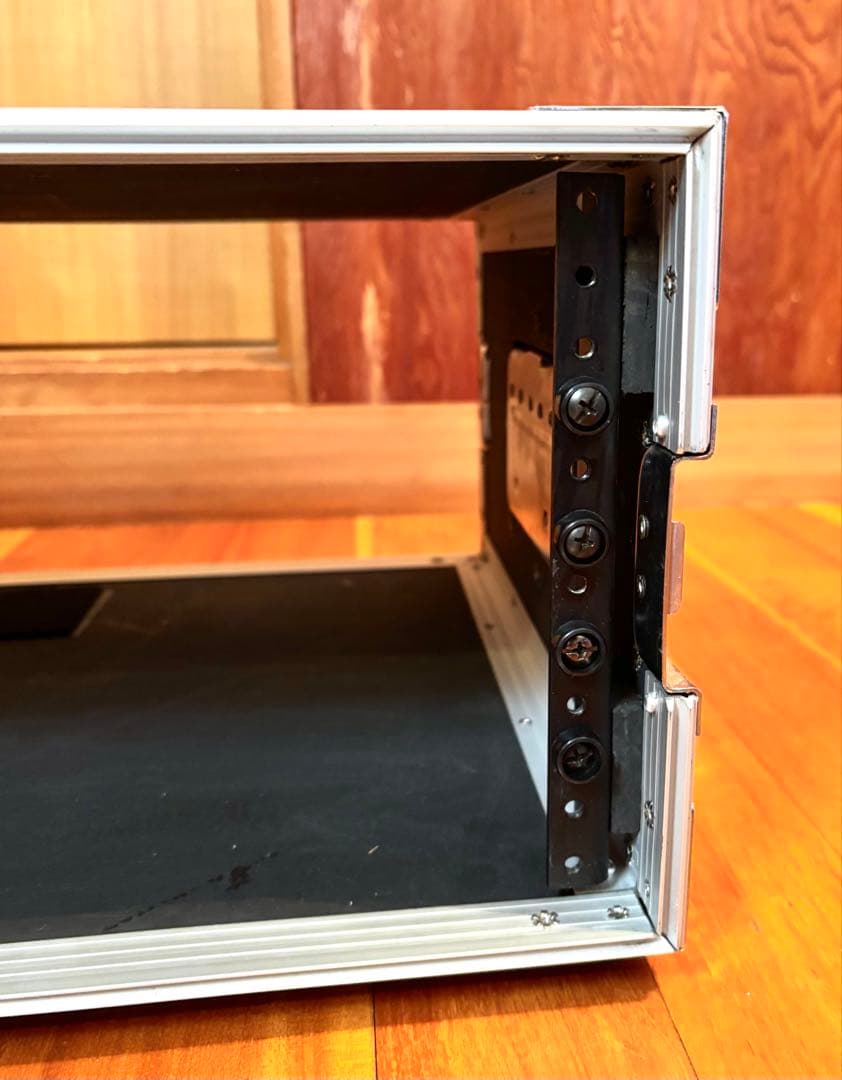 ラックケース 4U 木製 奥行36cm