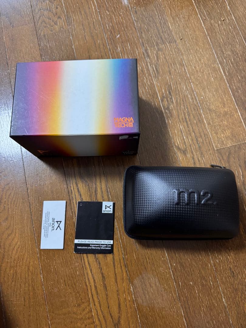 【anon】アノン m2 ハードケース・スペアレンズ等付属品付 アジアンフィット