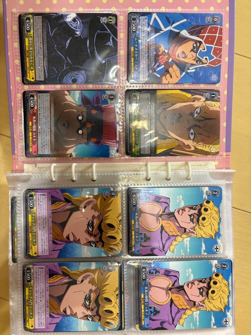 ジョジョ　ヴァイスシュバルツ　カード