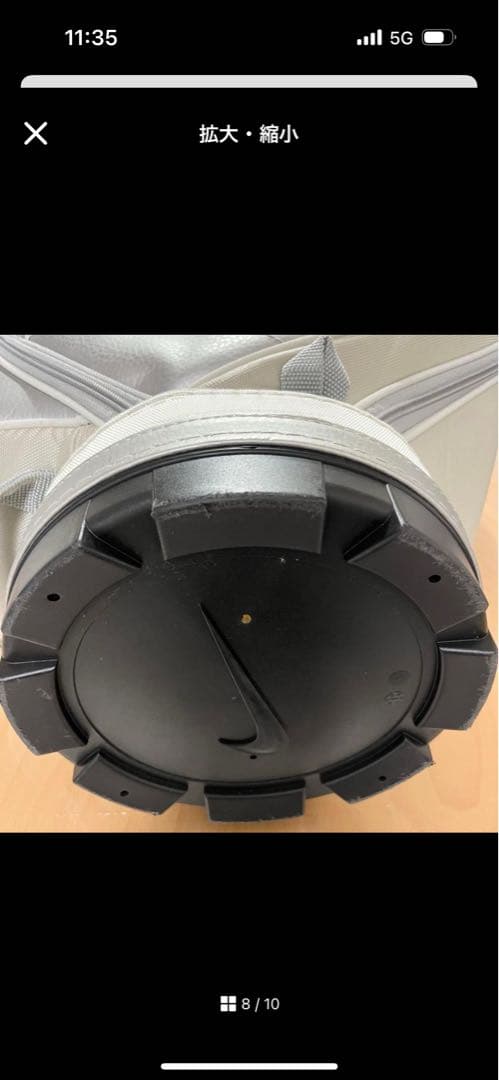 【美品】ナイキ ゴルフ キャディバッグ BG0317 ナイキ　ゴルフバック