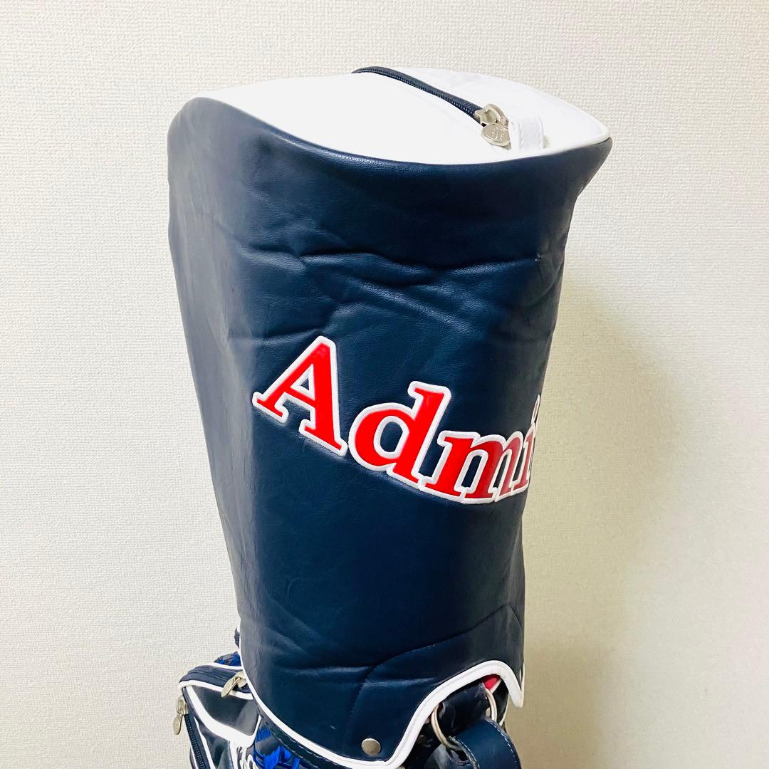 アドミラル キャディバッグ ユニオンジャック 風デザイン カート式 メンズ 国旗