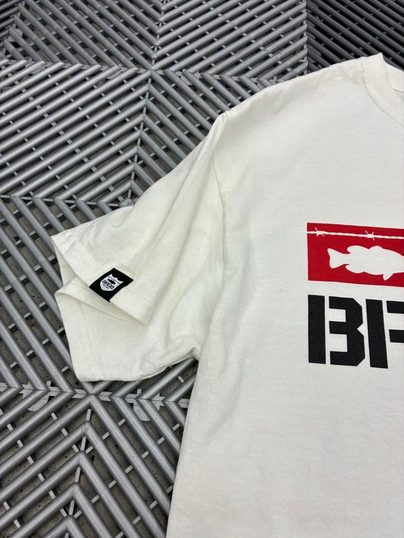 希少！限定コラボ！美品！Mサイズ！BASS BRIGADE Tシャツ ホワイト