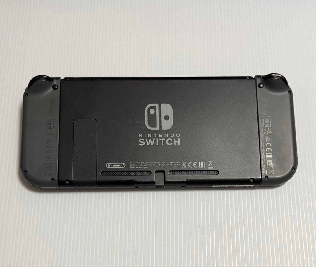 Nintendo Switch 新型　グレー　付属品完備　おまけ付き