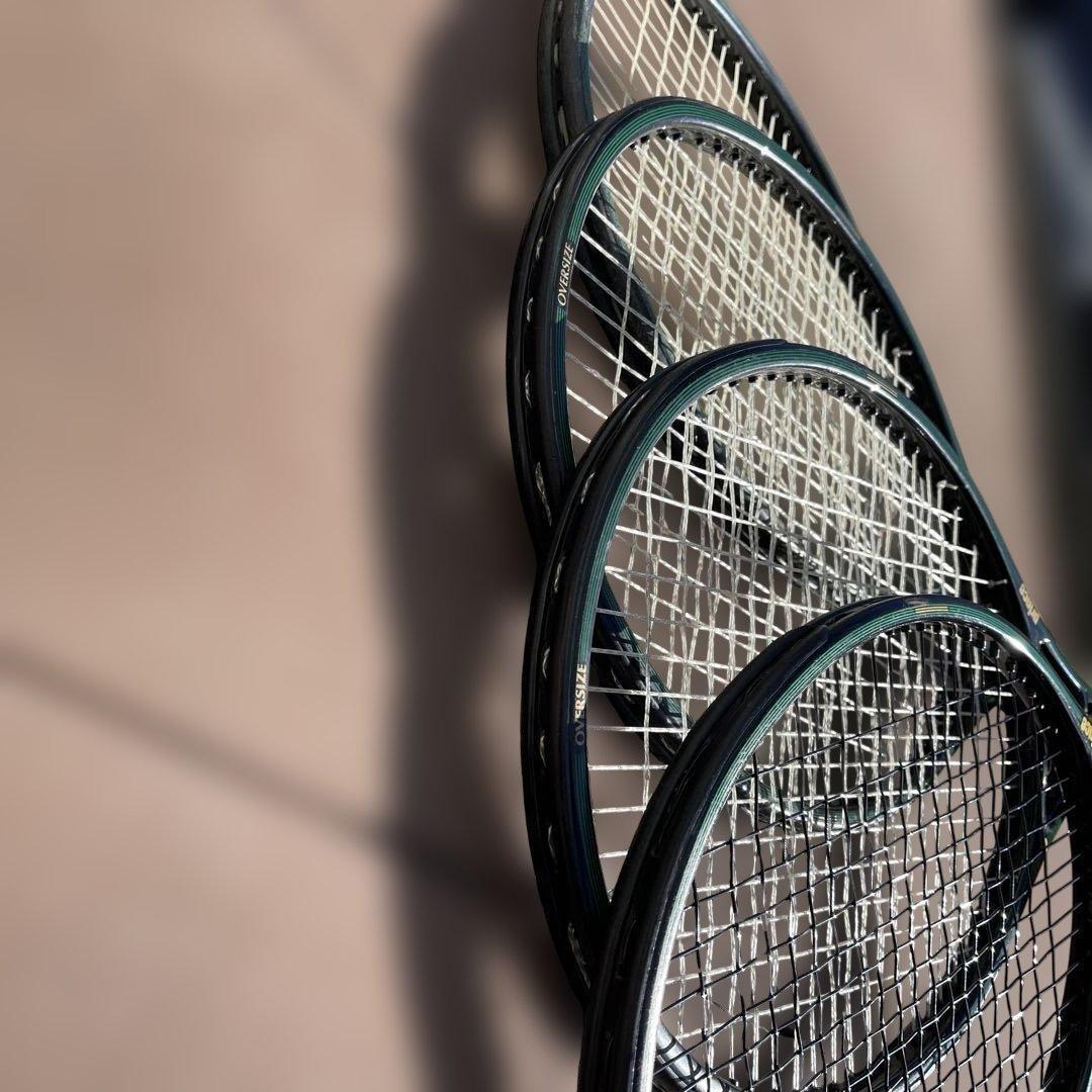 テニスラケット(4本)、Prince Graphite Oversize