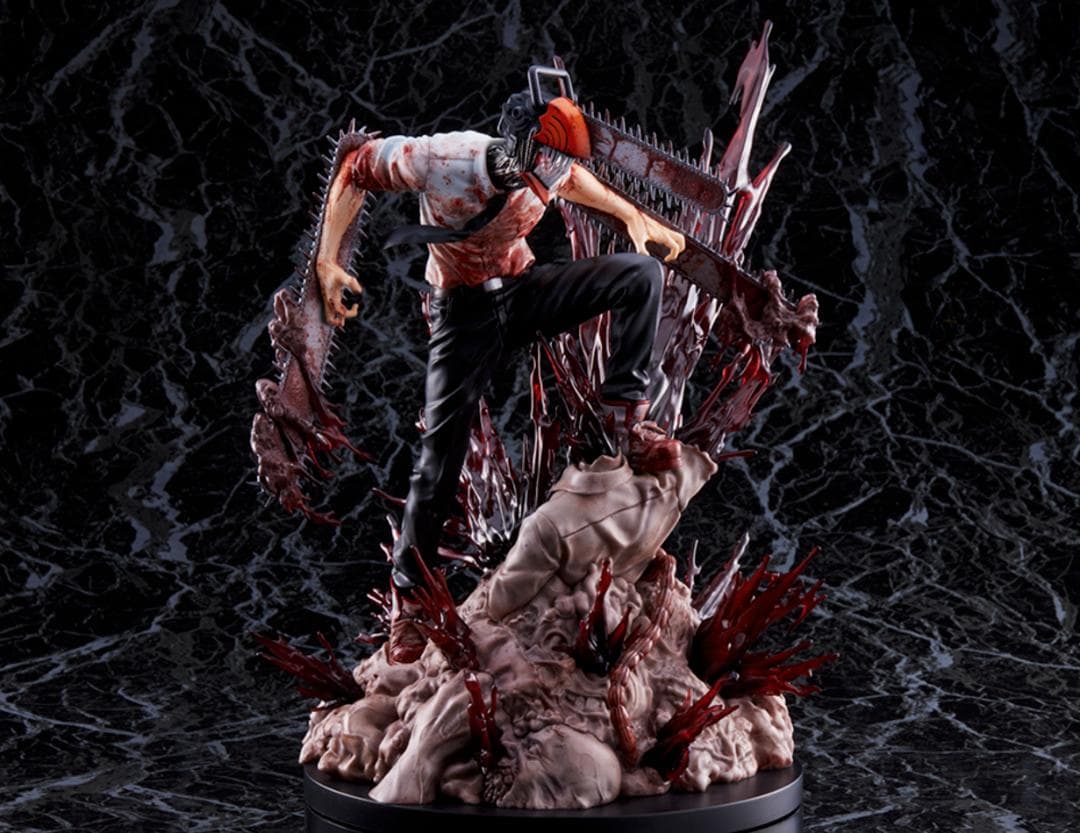 渋谷スクランブル チェンソーマンフィギュア　ポチタ付