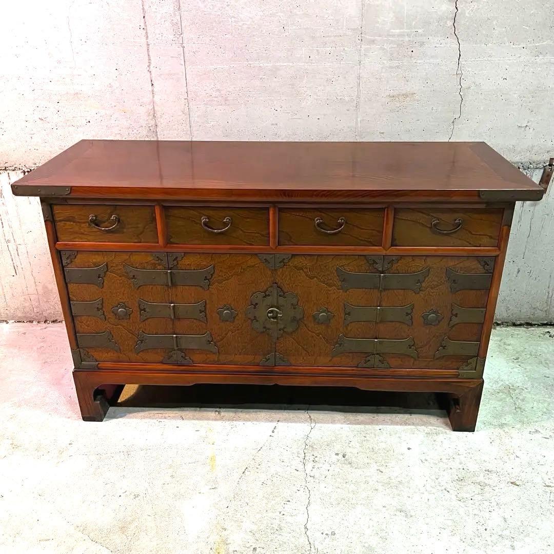 李朝家具 薬箱 薬箪笥 キャビネット サイドボード 中国家具 民芸家具 韓国