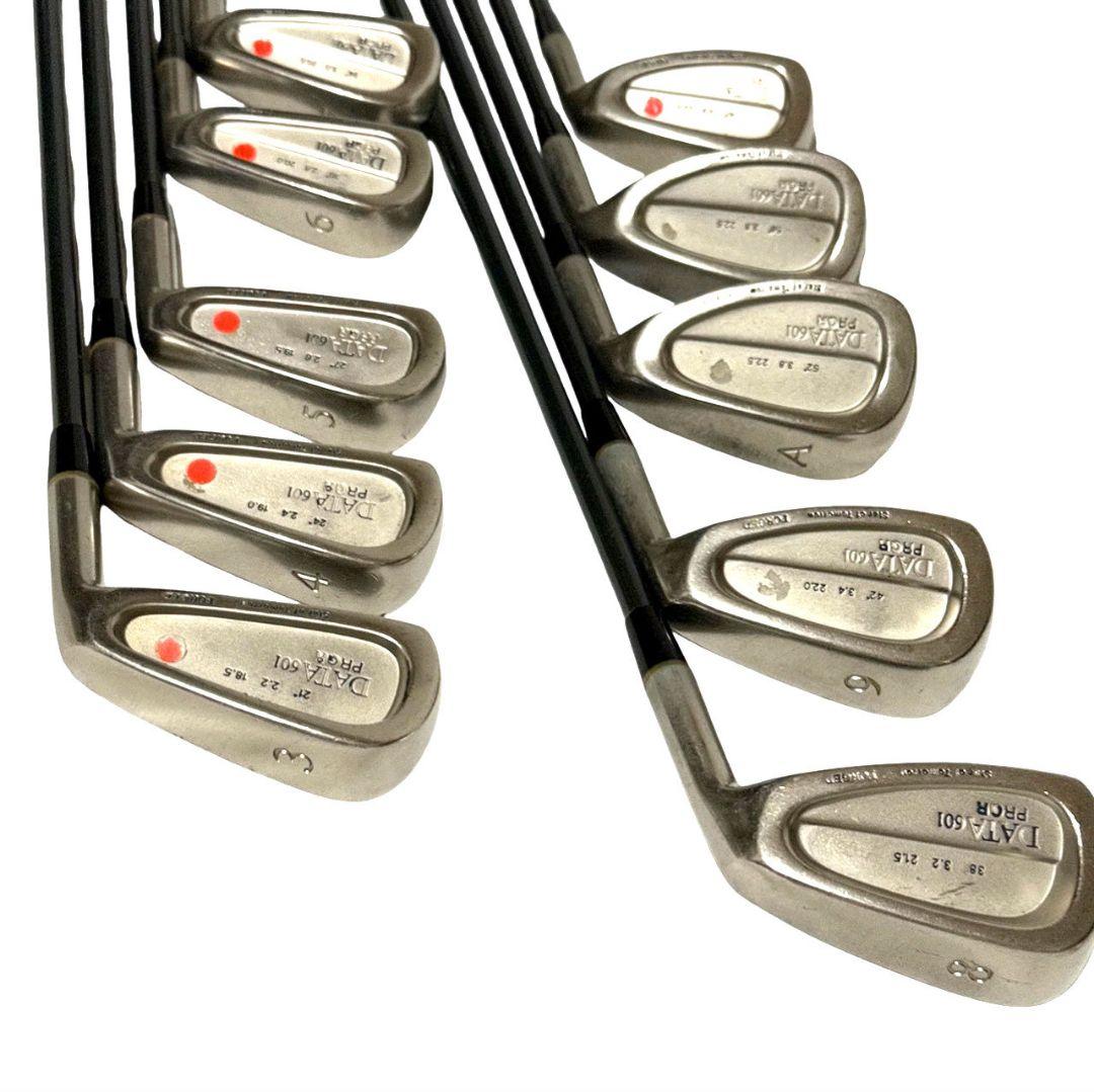 名器 プロギア DATA601 アイアンセット 右打ち 10本 メンズ 三浦技研