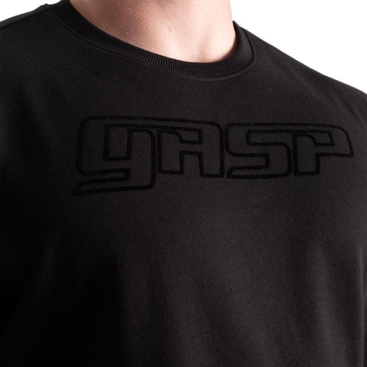 gasp ディビジョンクリューネック　ブラック　S