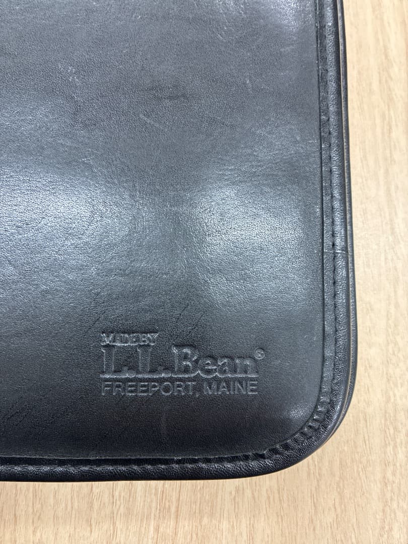 激レア70〜80s LLビーン メモパッド ケース ブラック黒