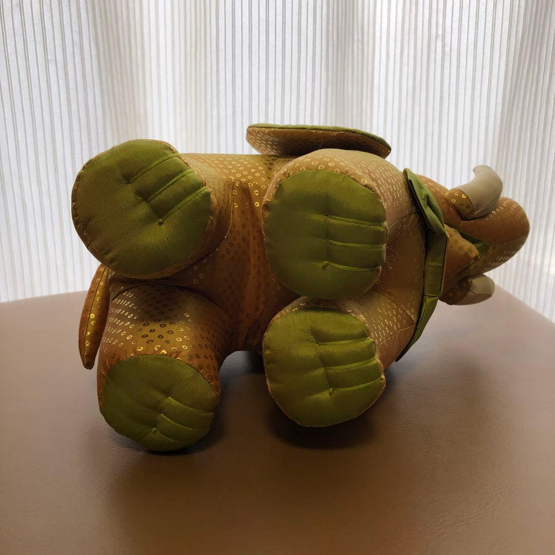 【新品】ジムトンプソン　シルク製ぞう