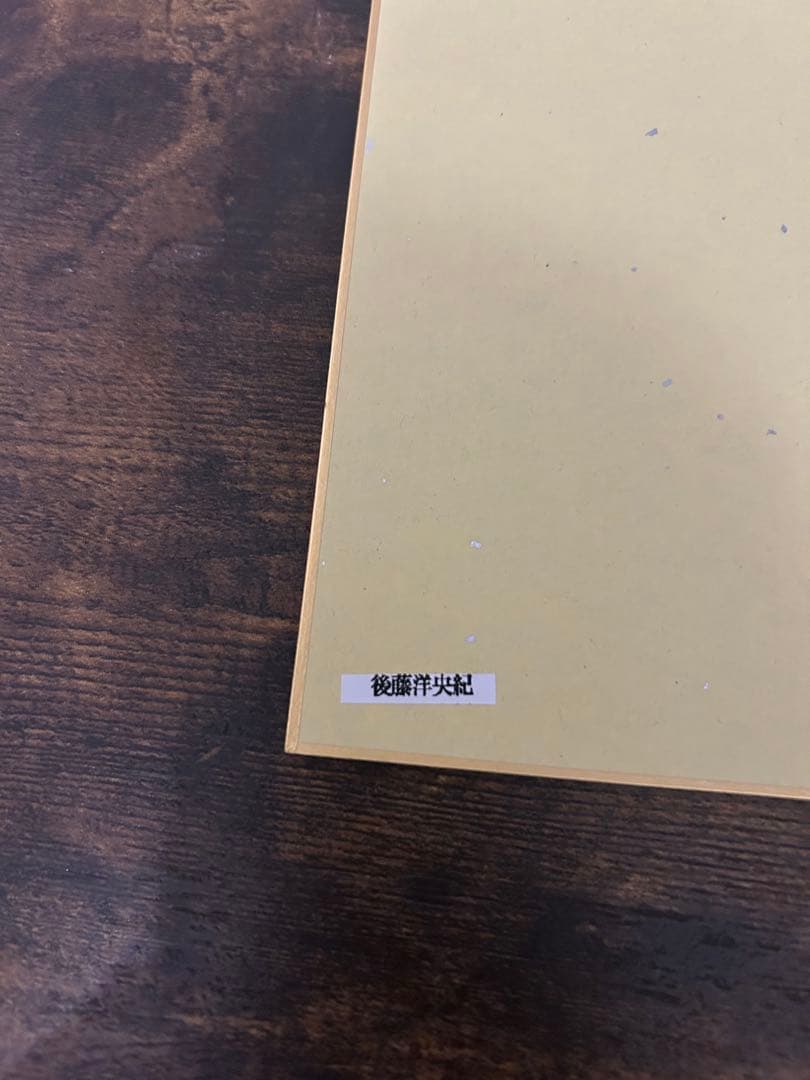 サイン色紙 新日本プロレス　10枚セット（大幅値下げしました）