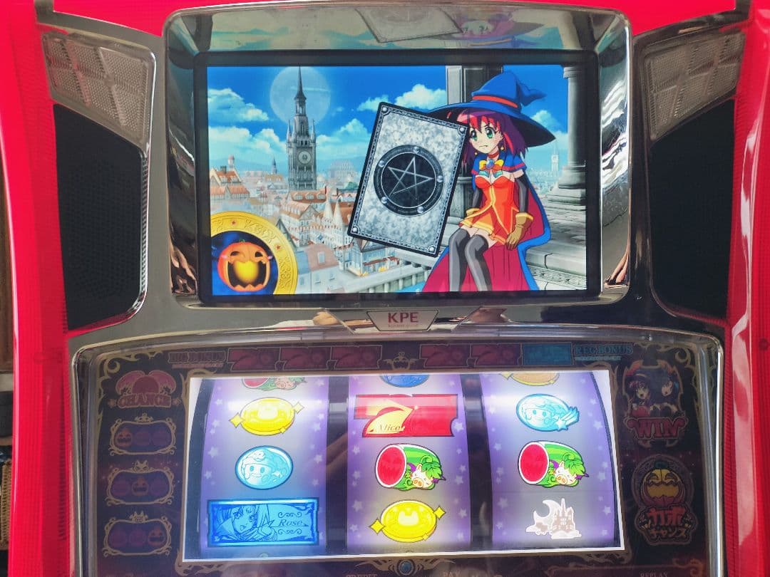 スロット パチスロ 実機 マジカルハロウィン3 不要機付　送料込