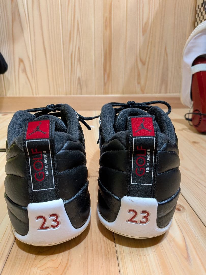 Jordan ゴルフシューズ 黒/白 23