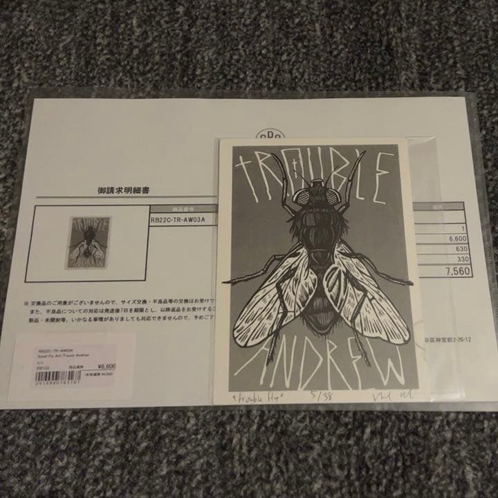 コレクション Trevor Andrew TG FLY Print / GREY