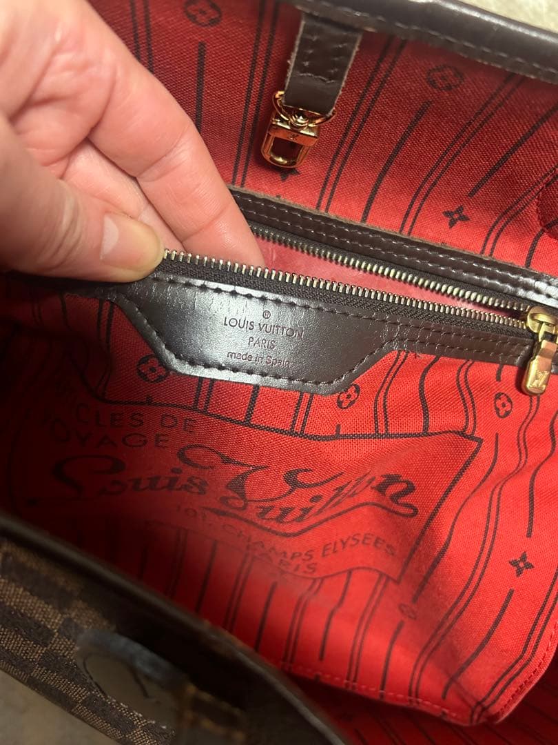 Louis Vuitton ダミエ トートバッグ 中型