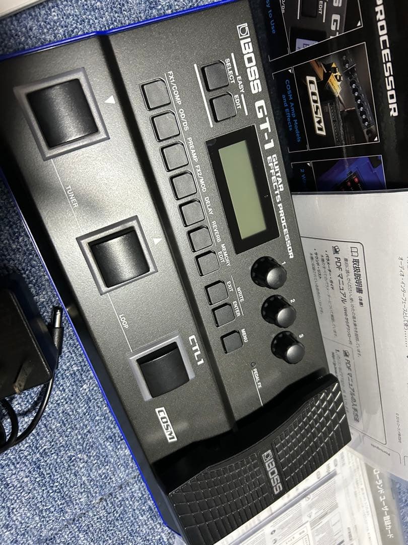 BOSS / GT-1 マルチエフェクター・教科書付