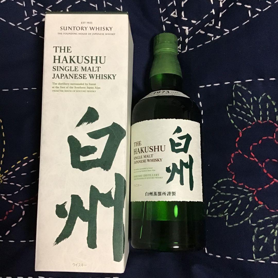 白州(シングルモルト700ml)、魔王(1800ml) 2本セット