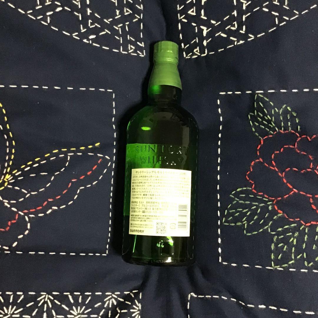 白州(シングルモルト700ml)、魔王(1800ml) 2本セット