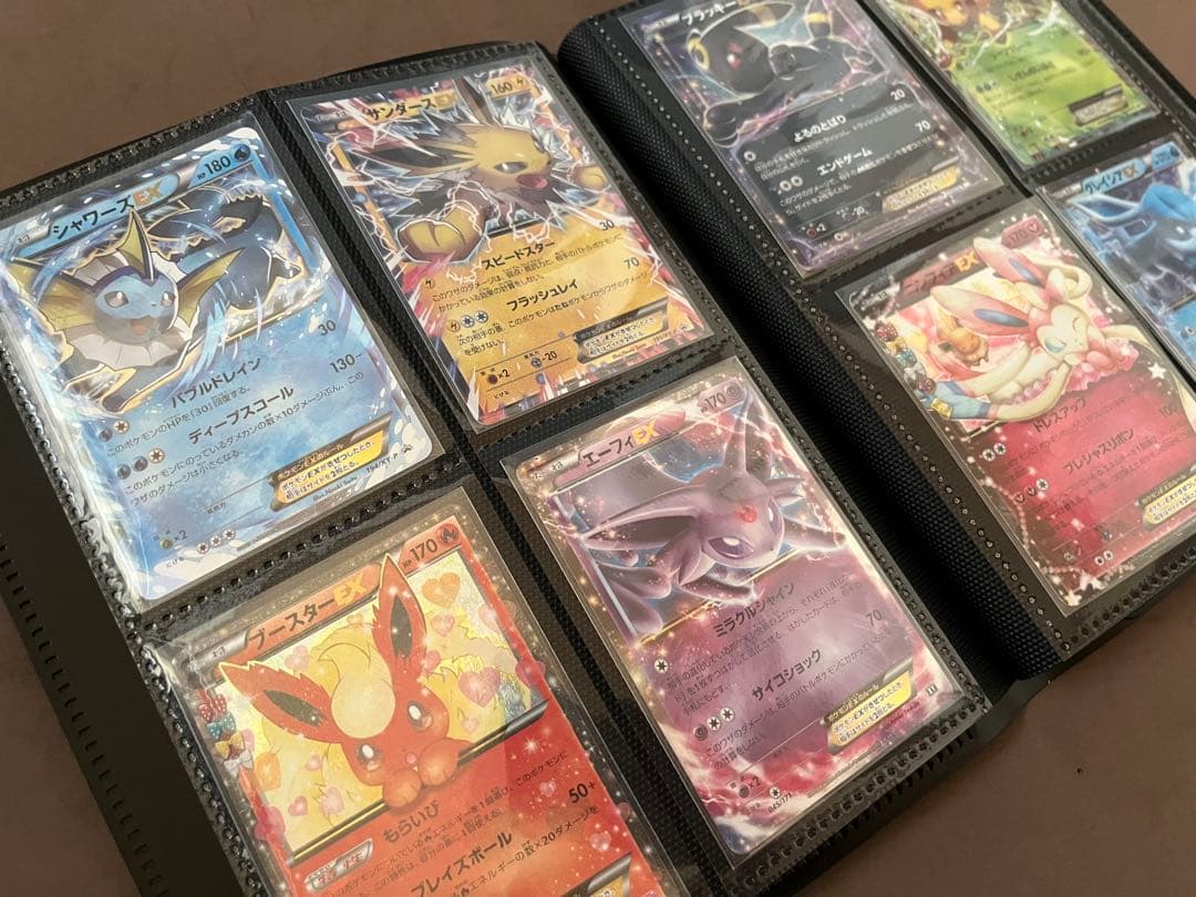 ポケモンカード　ブイズ　EX GX V ex ピンズ　イーブイ進化系