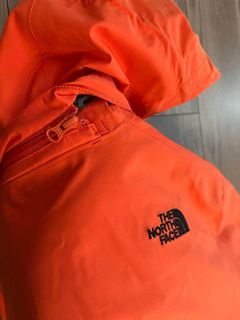 ザ　ノースフェイス　スキー　ボード　ウェア　L M メンズ　レディース　オレンジ