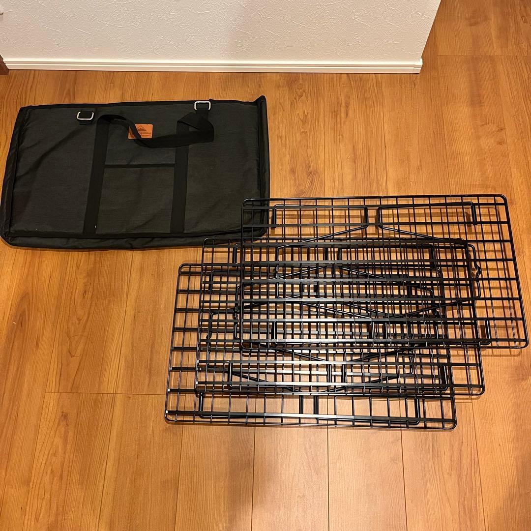 ユニフレーム　フィールドラック　3個セット　ケース付き