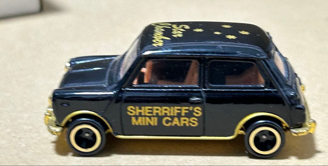 トミカ ミニクーパー シェリフ sheriff 黒