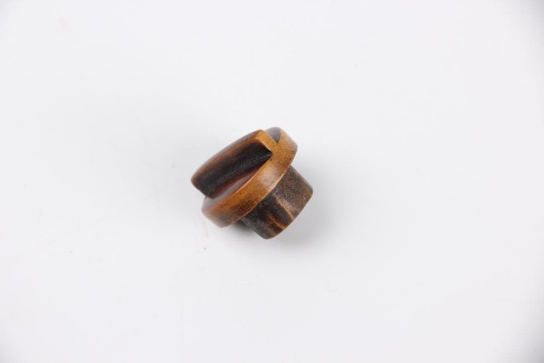 時代 斑紋竹 高級材料 香筒　全長40㎝ EM19-12