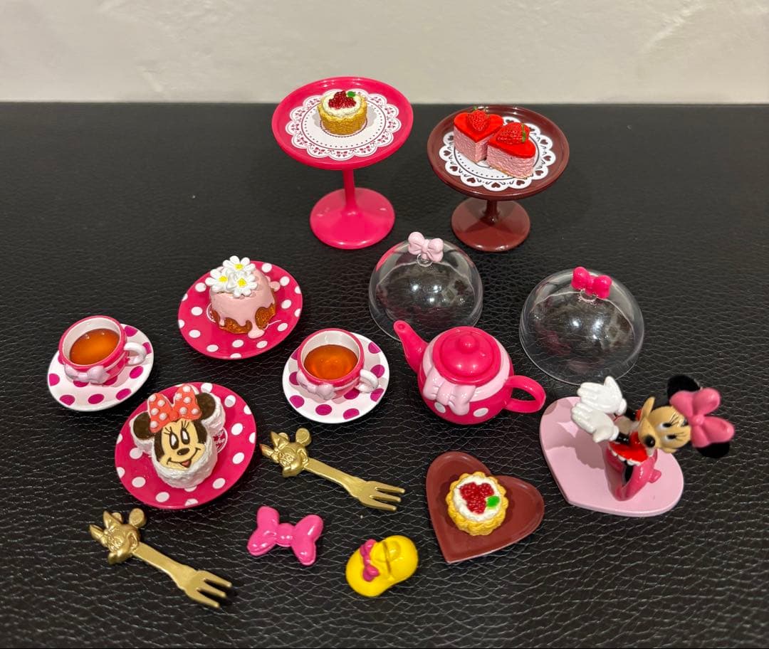 リーメント　ピンク　ラブリーケーキ　4種　ミニー　ディズニー　ぷちサンプル