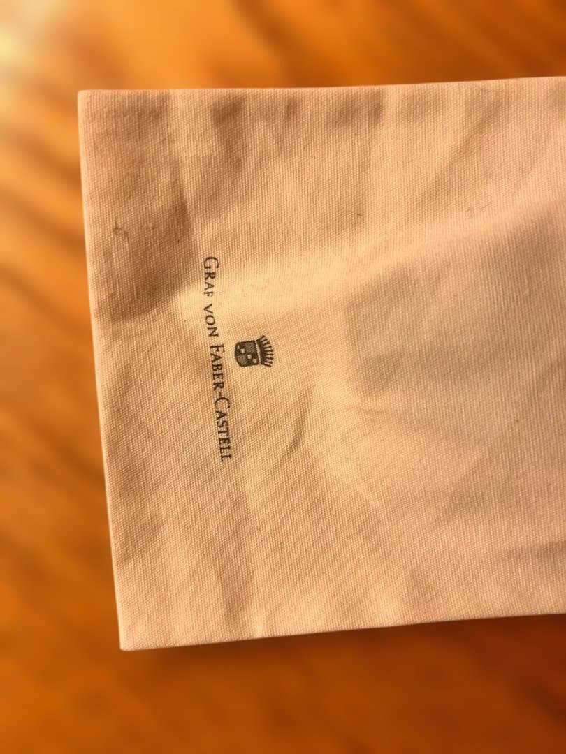 Graf von Faber castell 黒 レザー ペンケース