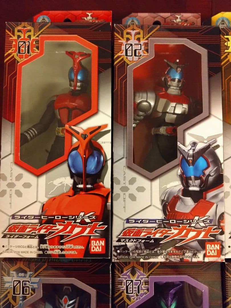 仮面ライダーカブト　ソフビ　フィギュア　仮面ライダーヒーローシリーズ