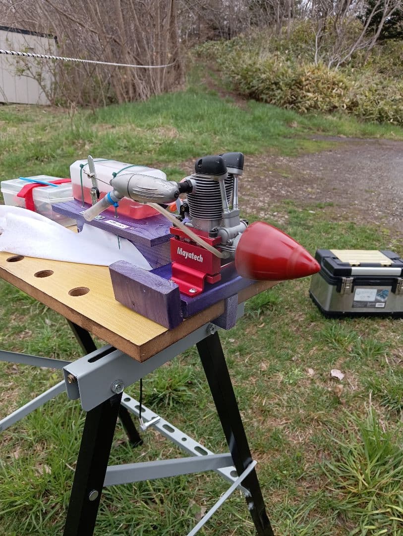 模型飛行機用エンジン OS 4スト62Ｖ（10cc）