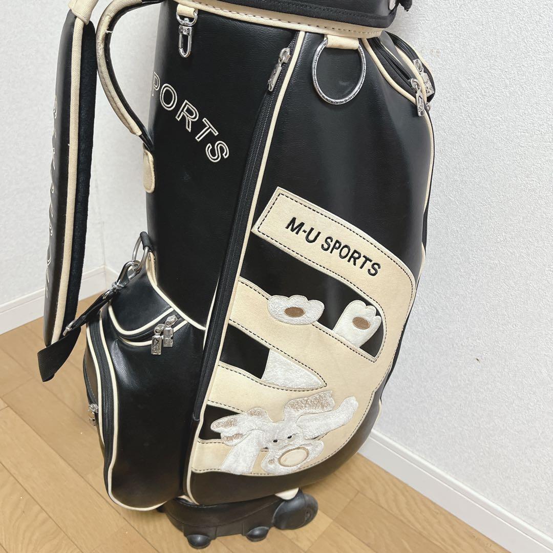 K126 M.USPORTS キャスター付き キャディバッグ