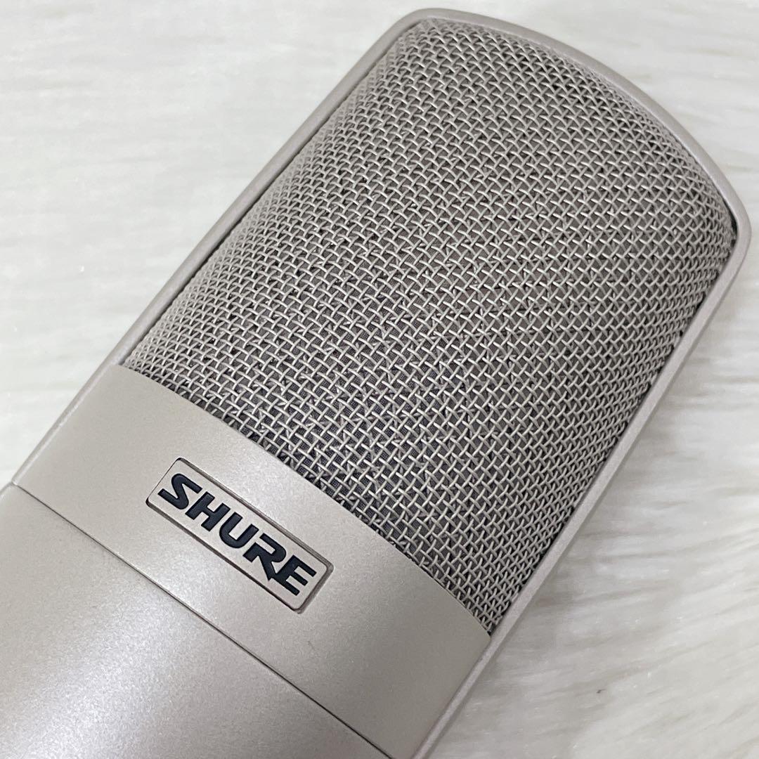 希少【美品】SHURE コンデンサーマイク【KSM32】②