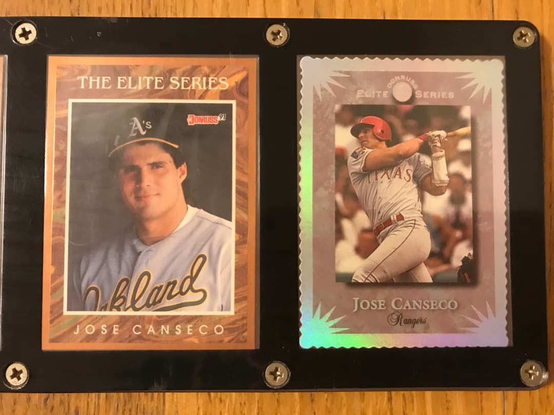 Jose Canseco  1991Donruss Elite含む3枚セット