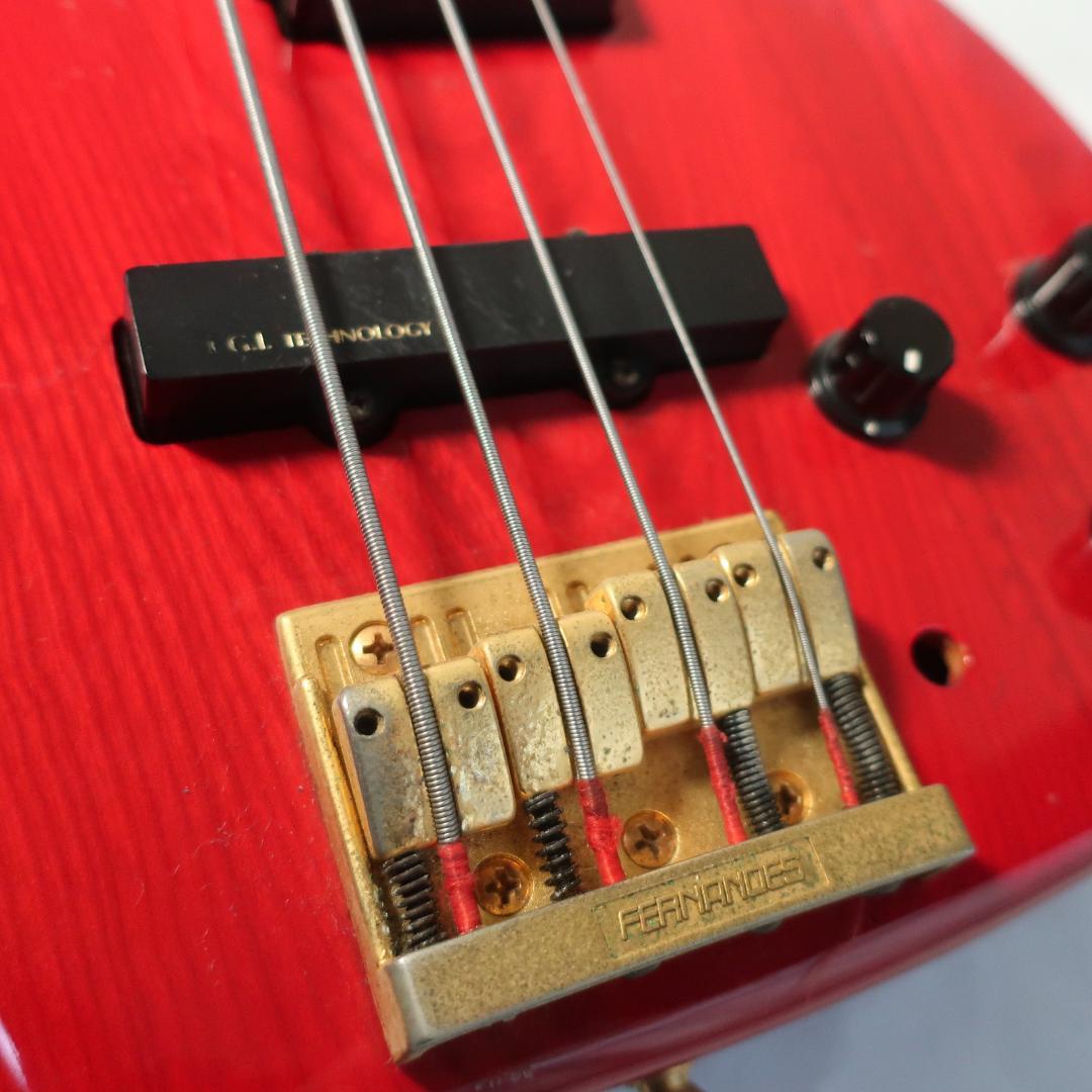 FERNANDES リボルバー エレキベース 純正ケース付 GOTOHペグ装備