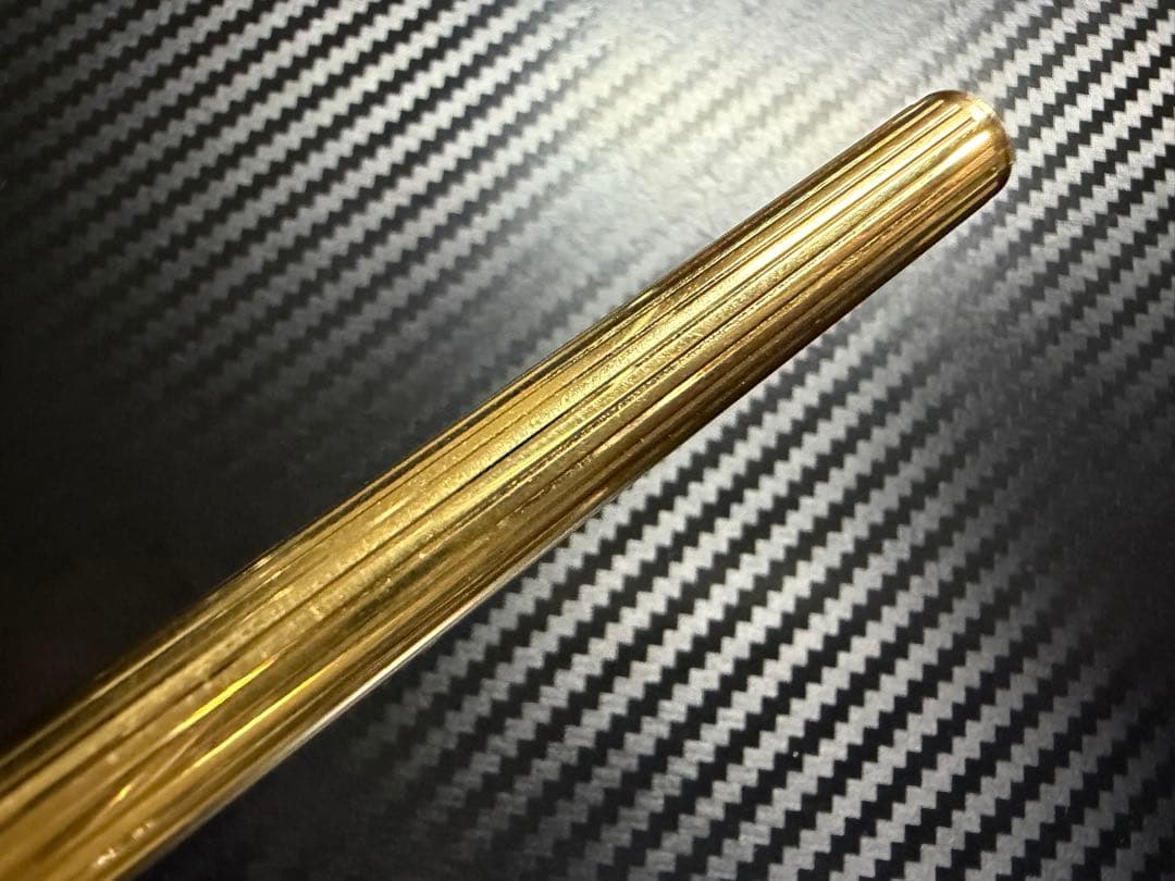 極美品 エボナイト芯 モンブラン ノブレスゴールド 万年筆 EF 極細字