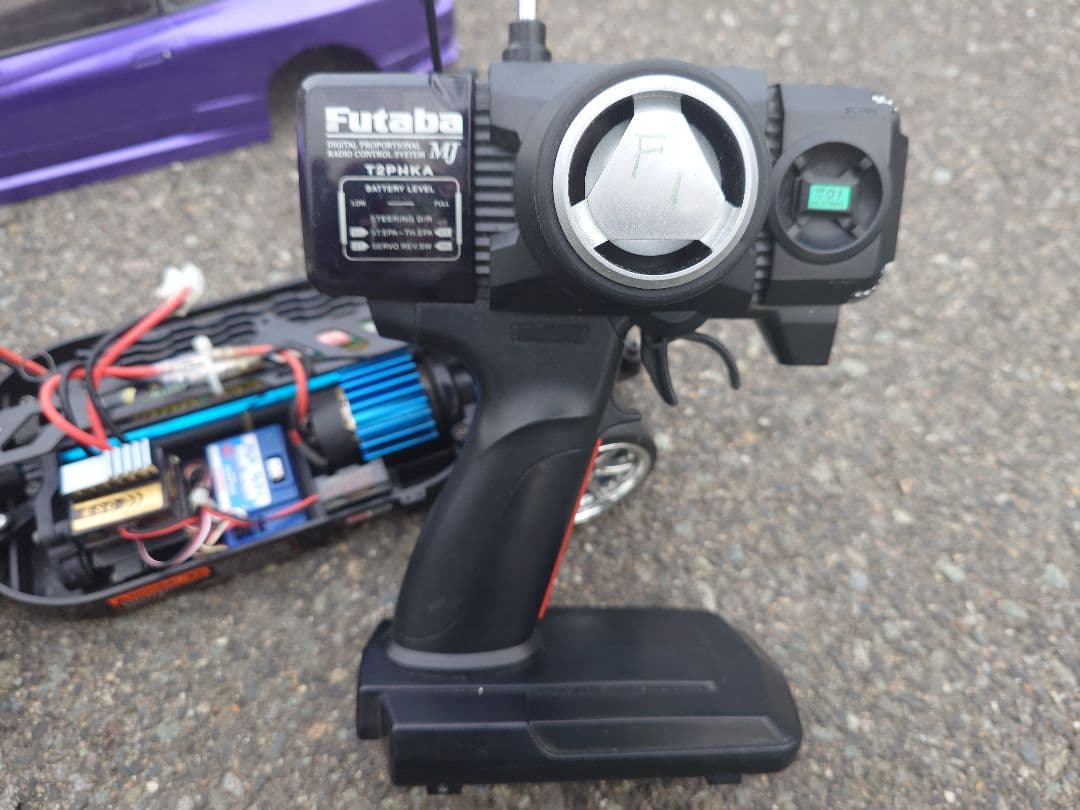 1/10 タミヤ 4WD電動カー ドリフト即走行可